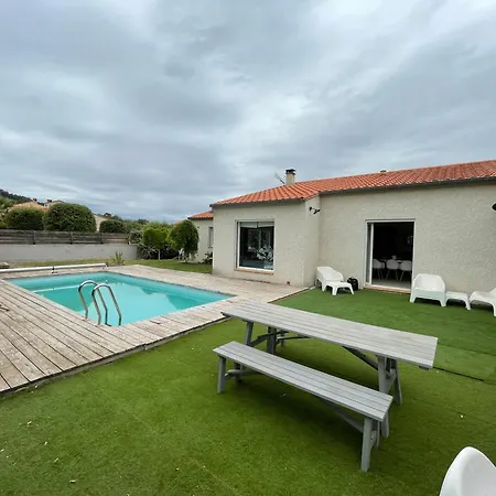 Vakantiehuis Maison Avec Piscine Entre Et Montagne Laroque-des-Albères