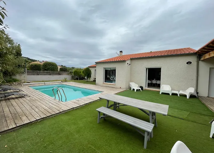 Vakantiehuis Maison Avec Piscine Entre Et Montagne Laroque-des-Albères